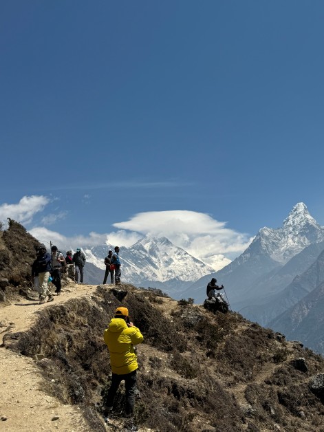 Trekking Through Majestic Mountains